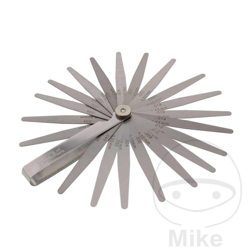 Jauges d'épaisseur 0.05-1.00 Jauges d'épaisseur 0.05-1.00