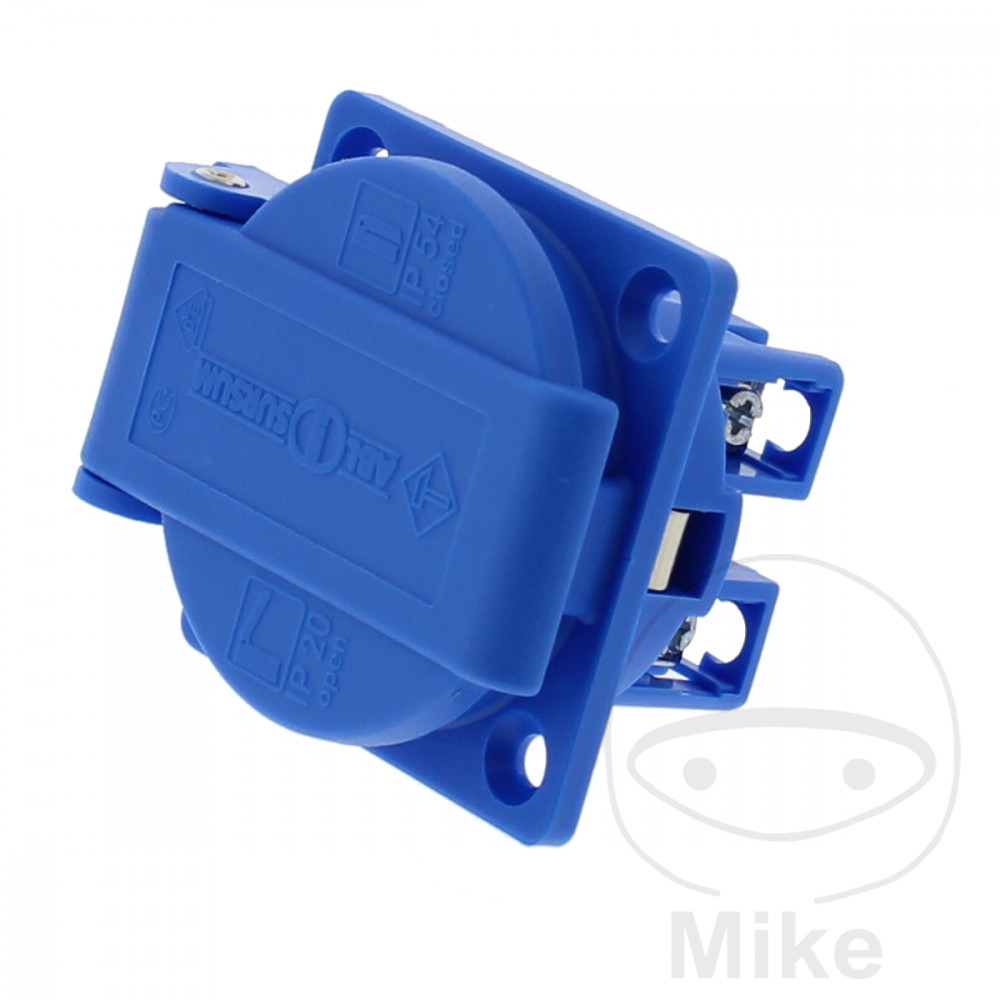 Schuko douille bleu Schuko douille bleu