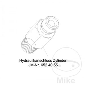 Bonde à vis de purge.