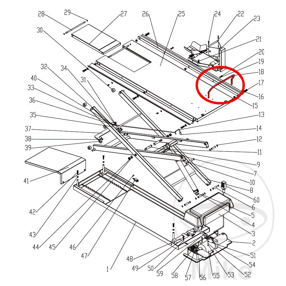 Plate-forme élévatrice BUEGEL JMP 500 / Plate-forme élévatrice BUEGEL JMP 500 / – Image 2