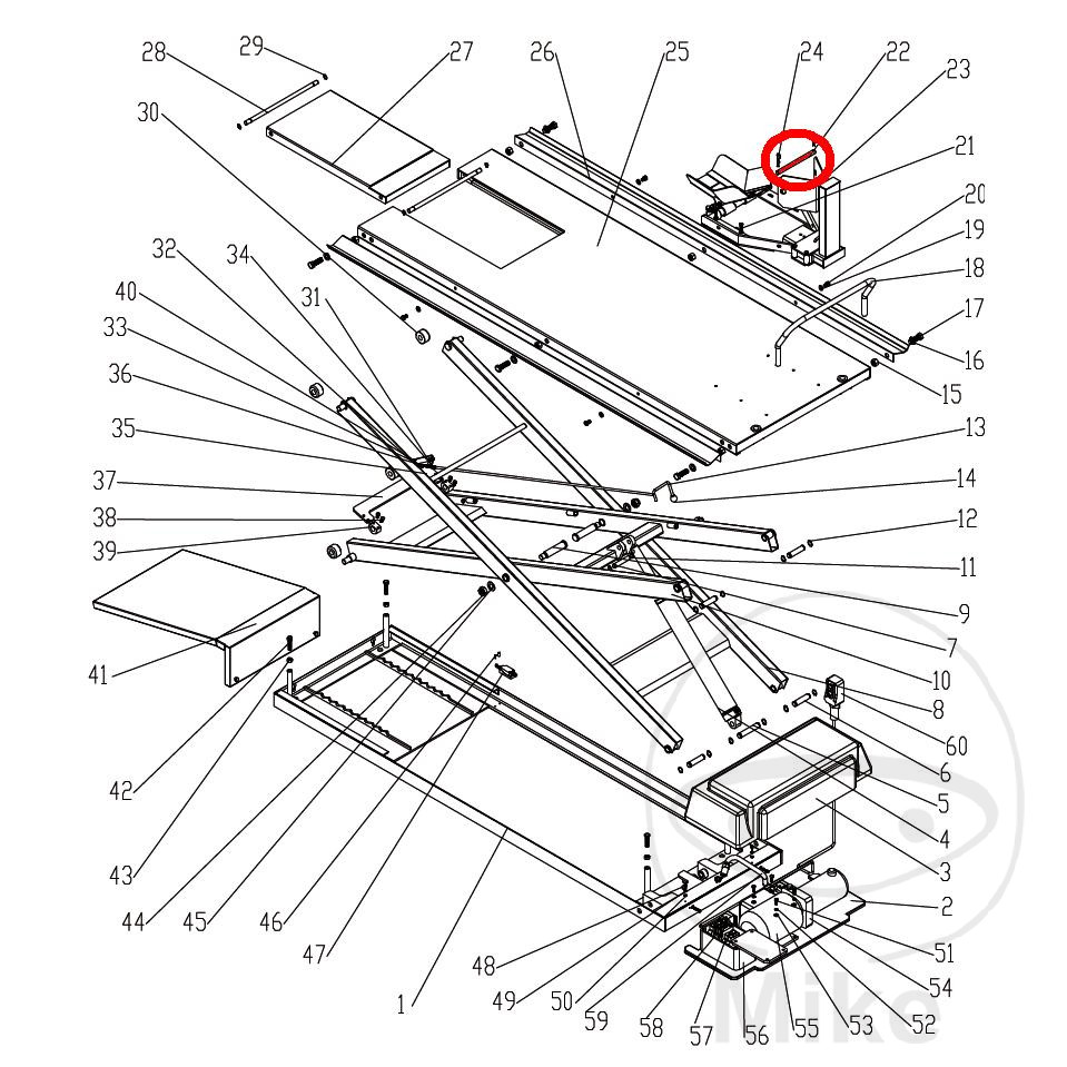 Douille de support d'engrenage de levage Douille de support d'engrenage de levage – Image 2
