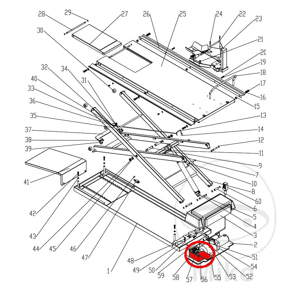 Plate-forme élévatrice DISTRIBUTION BOX Plate-forme élévatrice DISTRIBUTION BOX – Image 2
