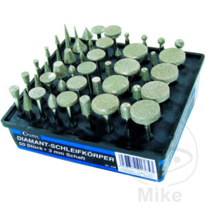 Jeu de meules sur tige 50 pièces