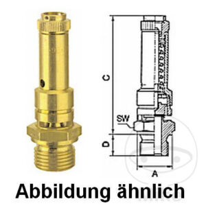 VALVE DE SÉCURITÉ 11 BAR