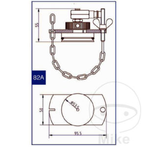 Couvercle de raccordement NR.82 A
