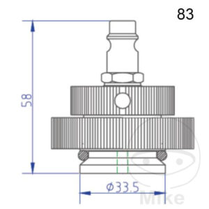 Couvercle de connexion NR.83