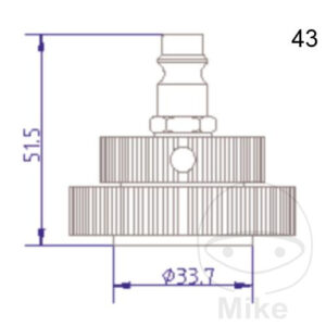 Couvercle de connexion NR.43