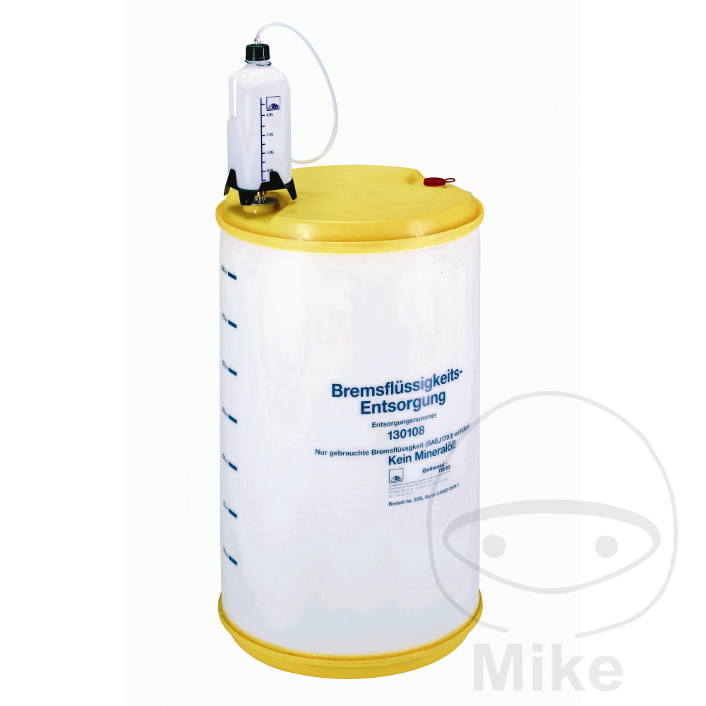 unité d'évacuation de liquide de frein unité d'évacuation de liquide de frein