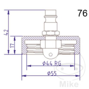 Couvercle de raccordement NR.76