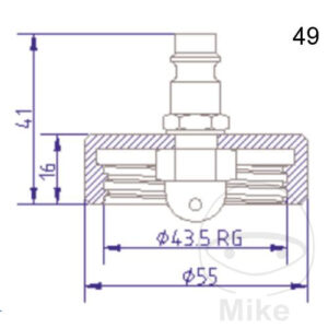 Couvercle de connexion NR.49