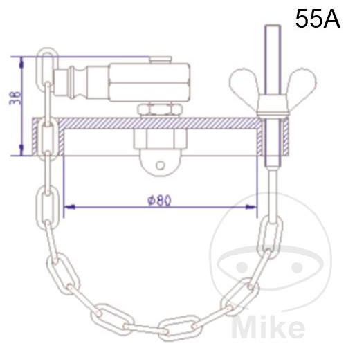 Couvercle de raccordement NR.55 A Couvercle de raccordement NR.55 A – Image 3
