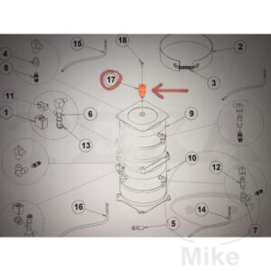 FIXIERUNGSKEGEL Tank K700
