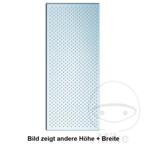 Tôle perforée collée galvanisée