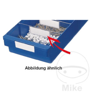 Étiquette pour boîte de rangement