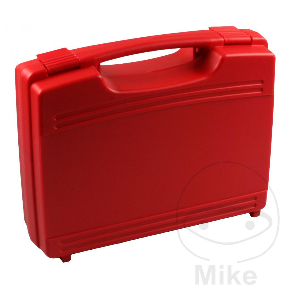 Valise en plastique rouge Valise en plastique rouge – Image 2