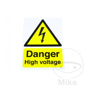 Panneau de signalisation haute tension