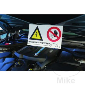 Panneau d'avertissement haute tension