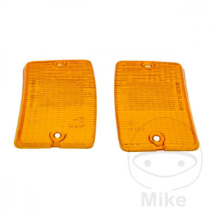 Clignotant verre orange