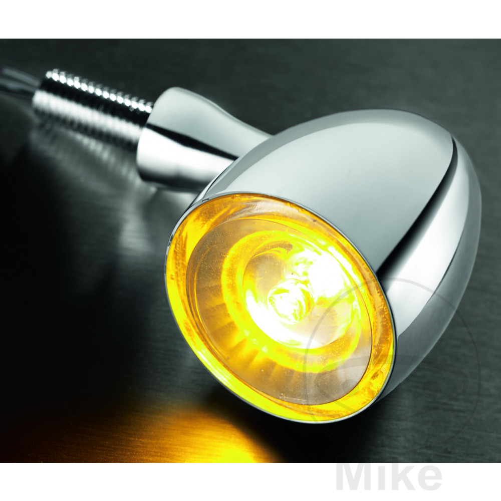 Clignotant chrome clair Clignotant chrome clair