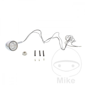 Clignotant chrome clair