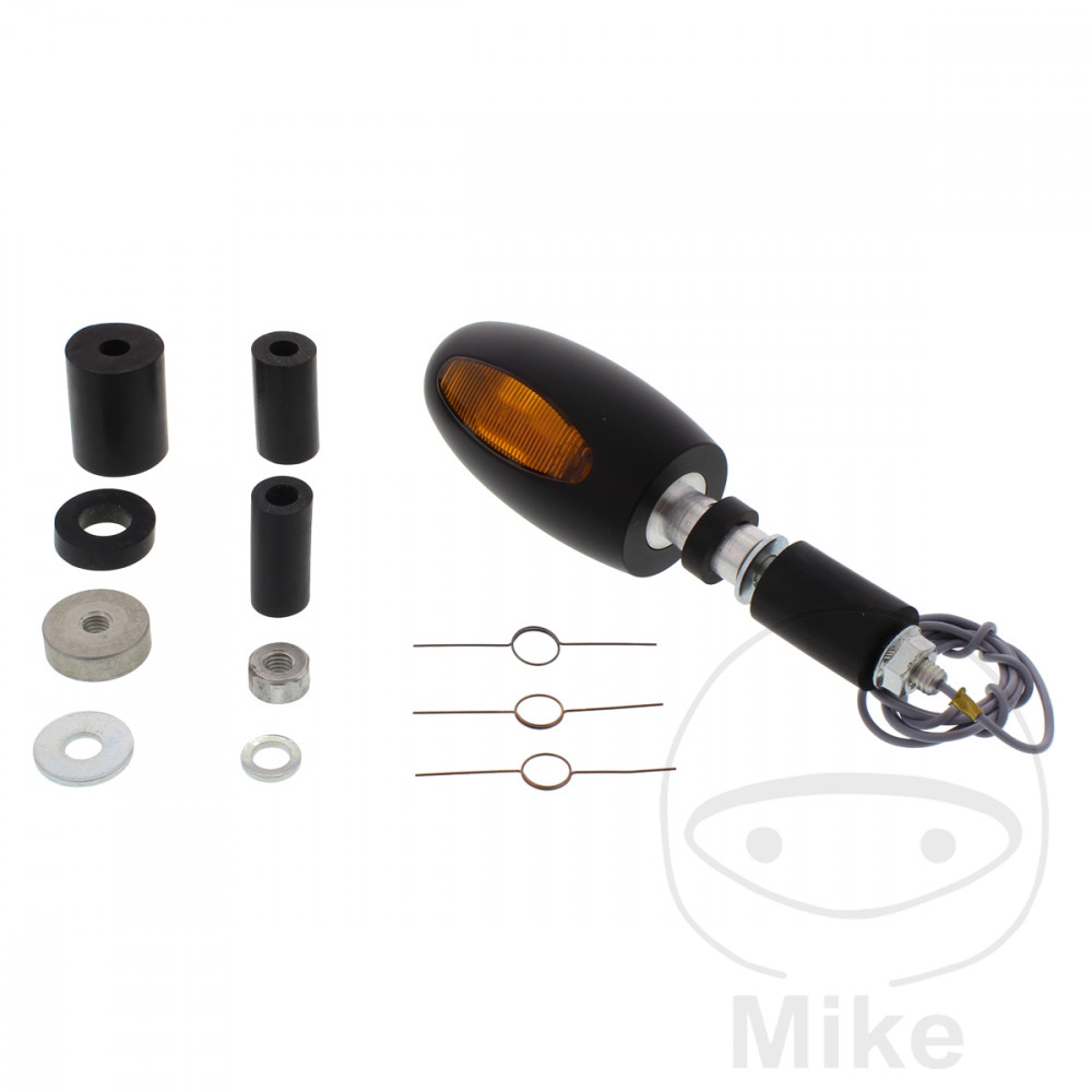 Clignotant alu noir Clignotant alu noir