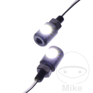 Feu éclaireur de plaque BOL noir JMP