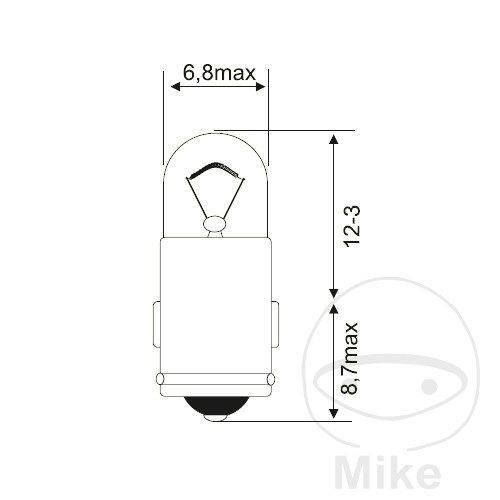 Ampoule 6V1.2W JMP Ampoule 6V1.2W JMP