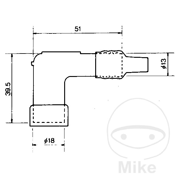 Anti Parasite NGK LD05F noir Anti Parasite NGK LD05F noir – Image 2