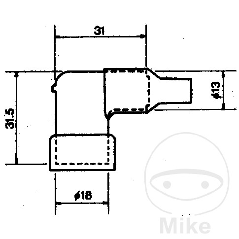 Anti Parasite NGK LB05EH noir Anti Parasite NGK LB05EH noir – Image 2
