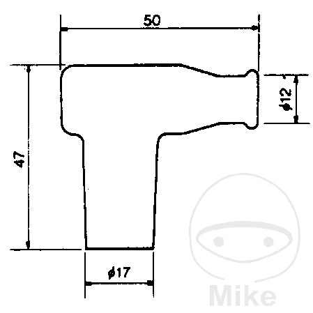 Anti Parasite NGK TB05EM-R rouge Anti Parasite NGK TB05EM-R rouge – Image 2