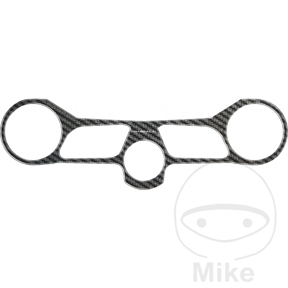 Protection té de fourche imitation Carbone pour Ducati Panigale 1199/1299 2012-2017 Protection té de fourche Carbone