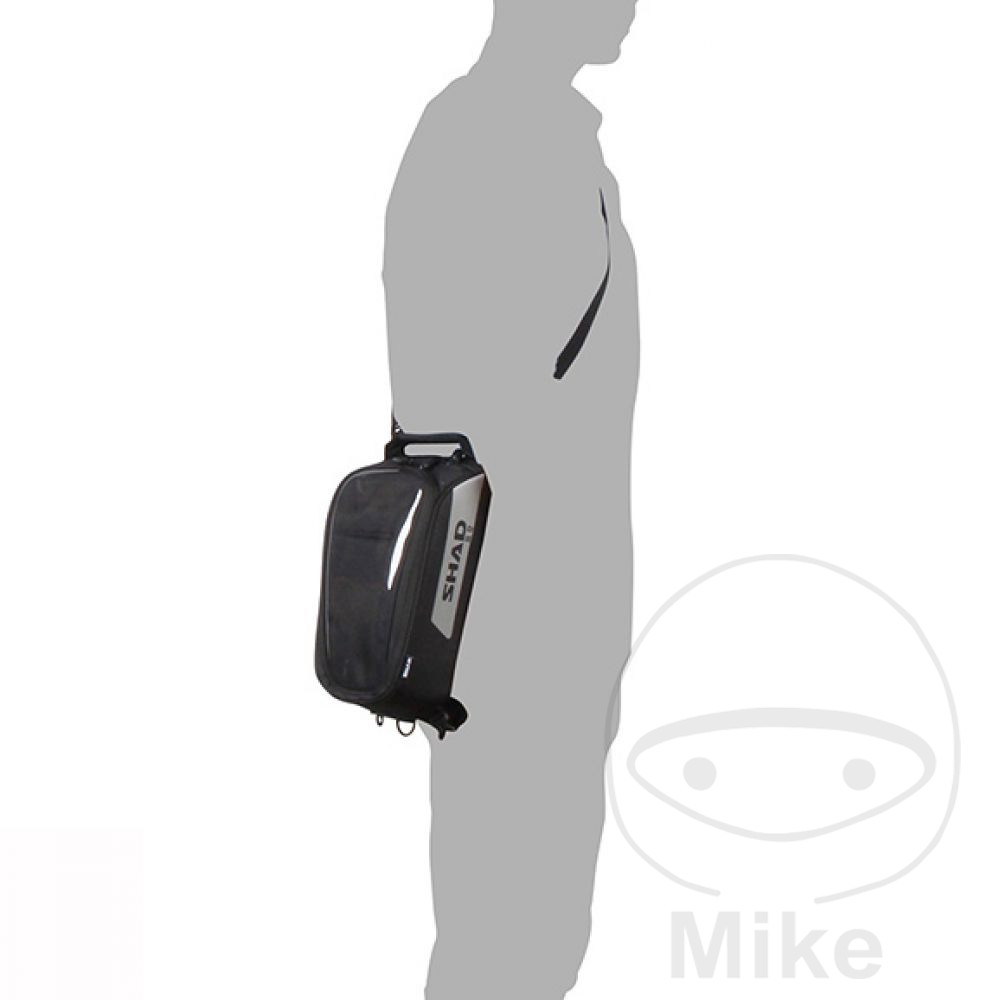 Sacoche de réservoir noire 4 litres Shad Sacoche de réservoir noire 4 litres Shad – Image 3