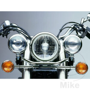 Support de phare chromé Fehling