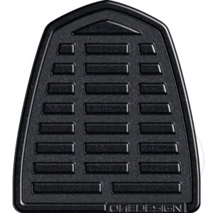 Protection de réservoir Soft Touch Noir