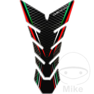 Protection de réservoir noir/Rouge