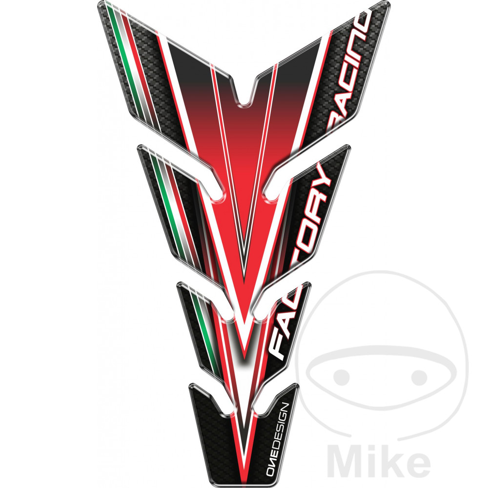 Protection de réservoir Rouge/noir Protection de réservoir Rouge/noir