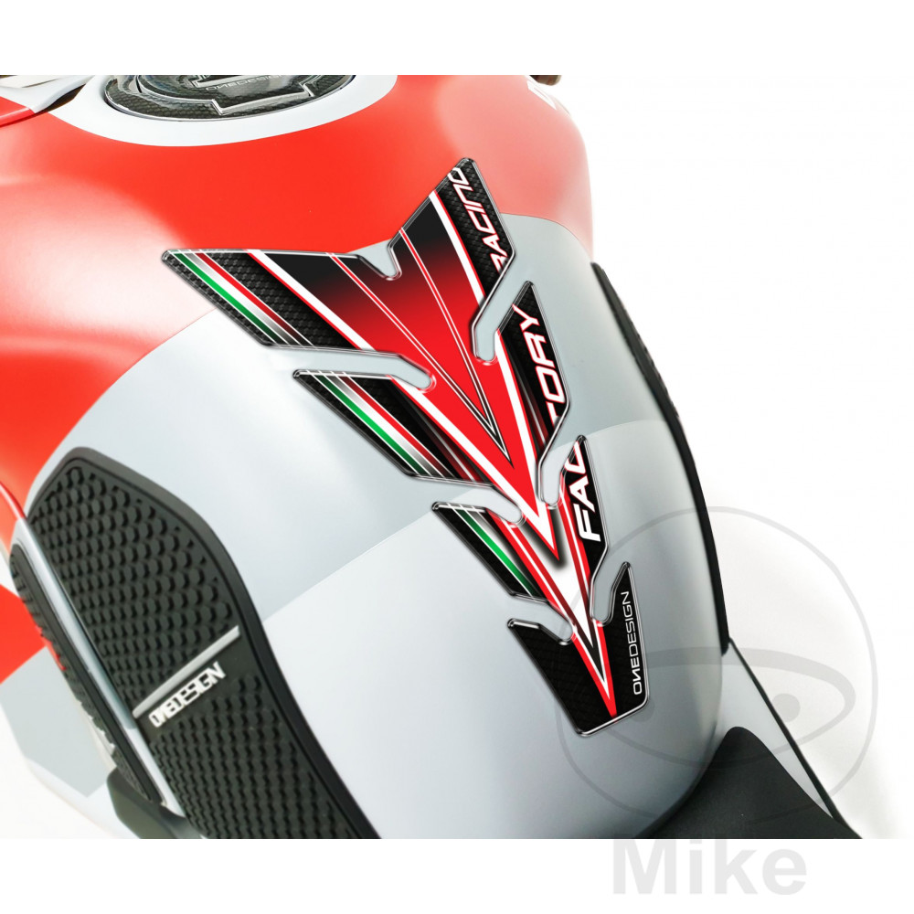 Protection de réservoir Rouge/noir Protection de réservoir Rouge/noir – Image 2