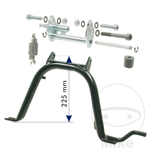 Béquille centrale noire Béquille centrale noire