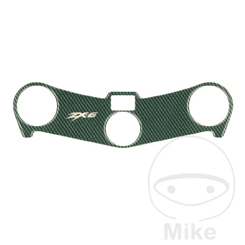 Protection té de fourche carbone Kawasaki ZX-6R 636 2003-2004 Protection té de fourche Carbone