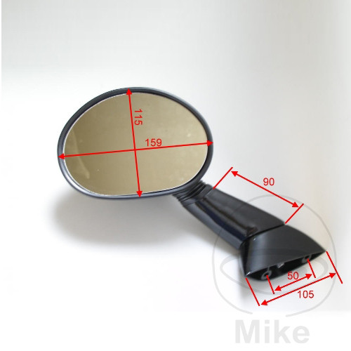 Rétroviseur noir droit JMP Rétroviseur noir droit JMP – Image 2