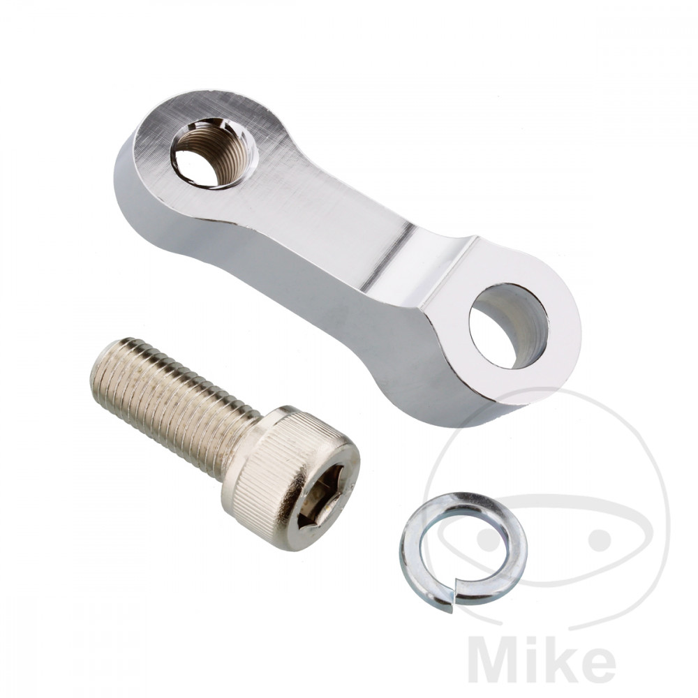 Adaptateur de rétroviseur Chrome JMP Adaptateur de rétroviseur Chrome JMP