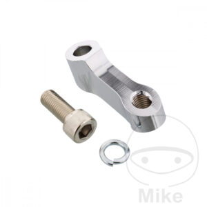 Adaptateur de rétroviseur Chrome JMP