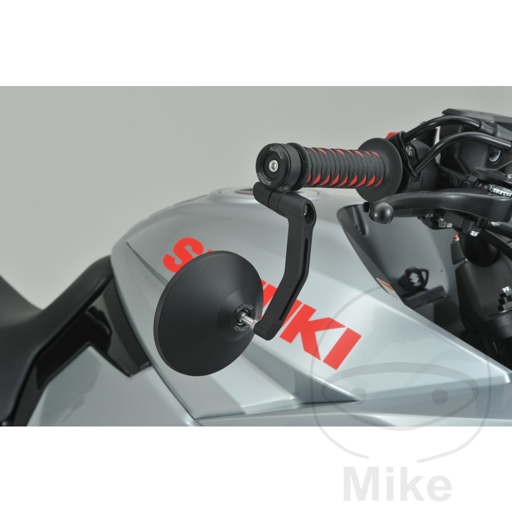 Rétroviseur Embout de Guidon Noir Dayton Rétroviseur Embout de Guidon Noir Dayton – Image 2