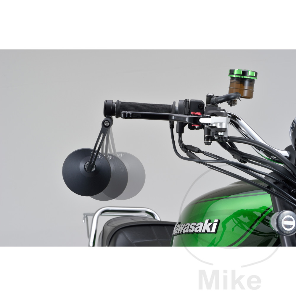 Rétroviseur Embout de Guidon Noir Dayton Rétroviseur Embout de Guidon Noir Dayton – Image 3