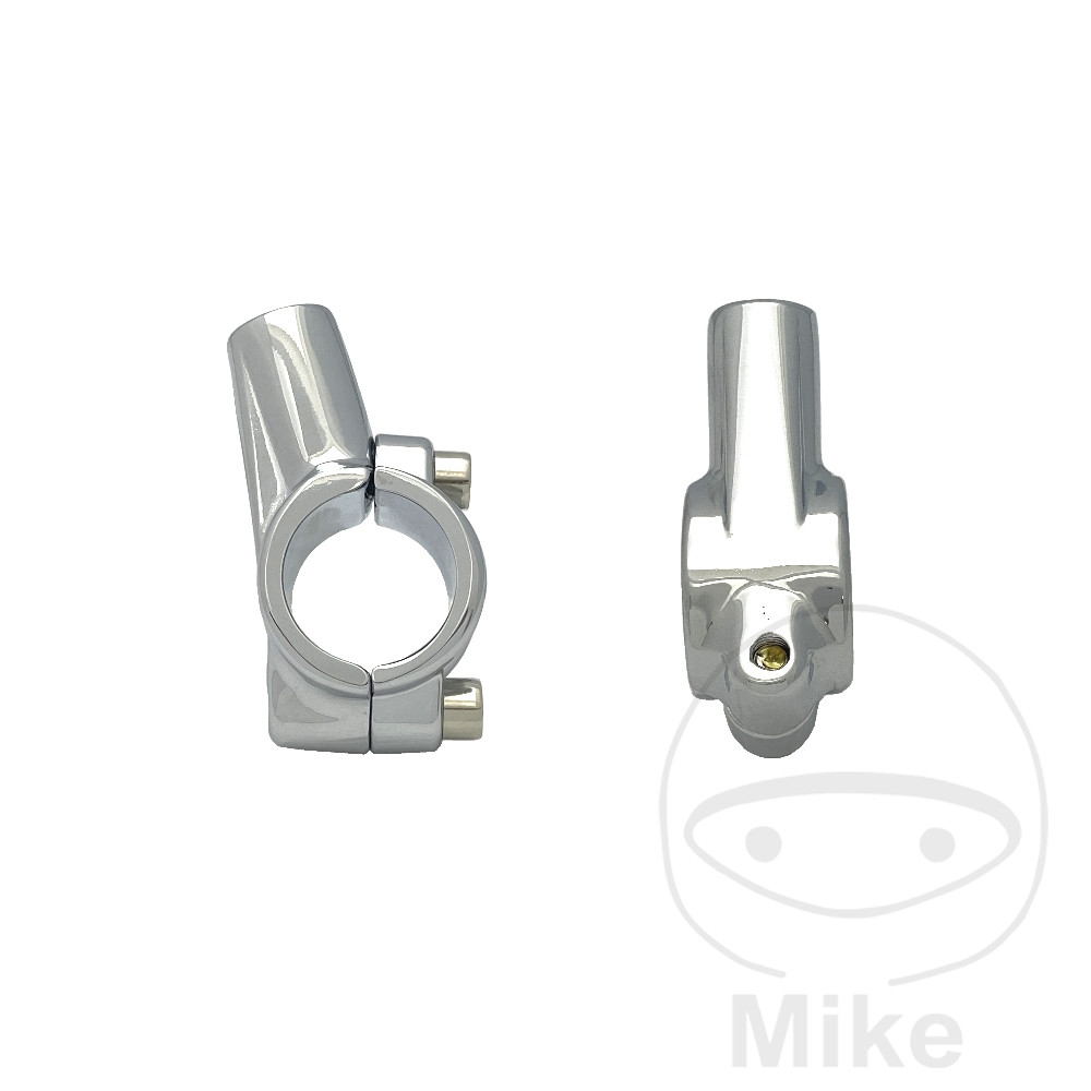 Collier de serrage Retroviseur chromé 22 Collier de serrage Retroviseur chromé 22