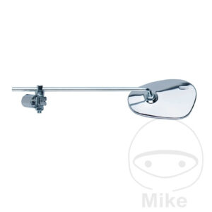 Rétroviseur ovale chromé Gauche