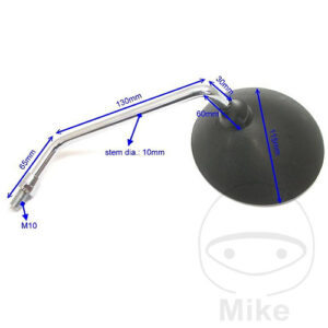 Rétroviseur noir droit JMP