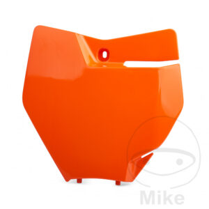 Plaque Numéro orange 16