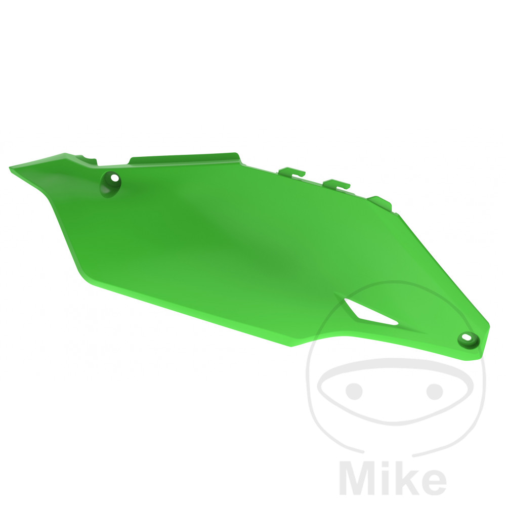 Kit Plastique Plaque Latérale Polisport Vert Kawasaki KX Kit Plastique Plaque Latérale Polisport Vert Kawasaki KX – Image 2
