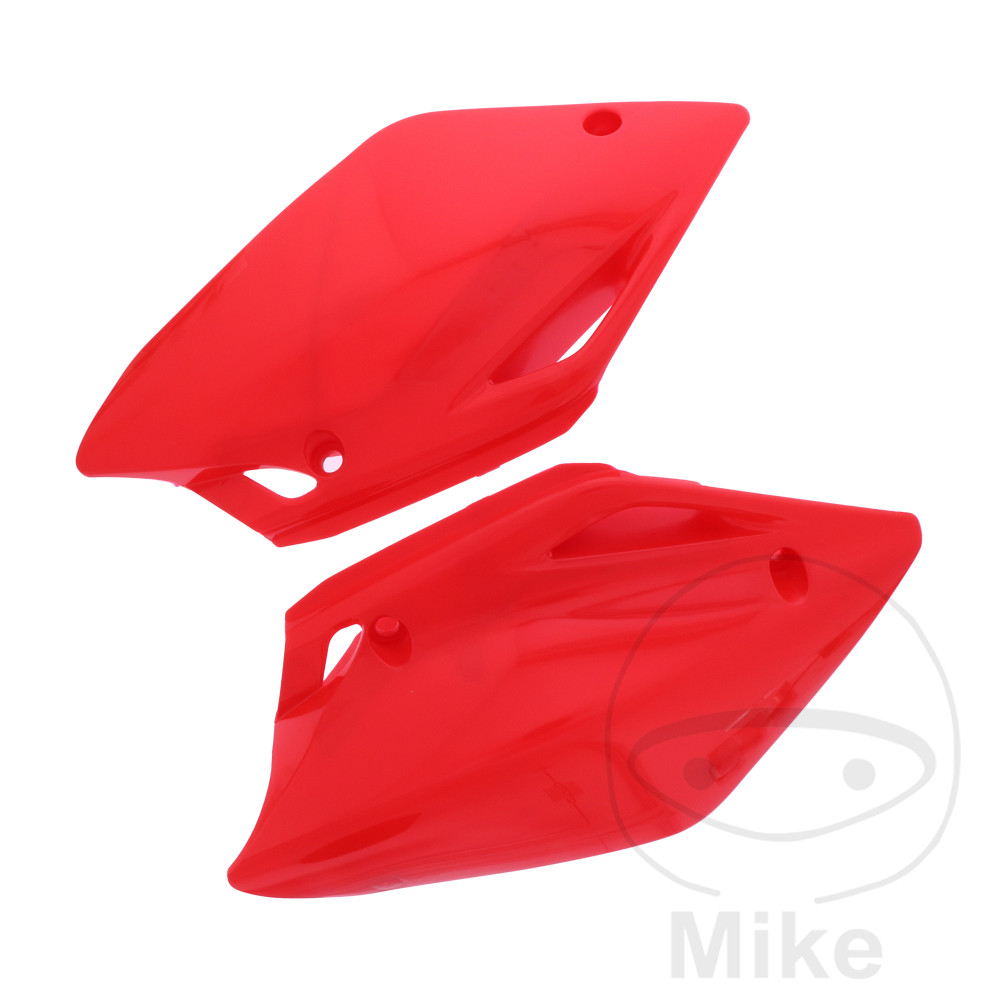 Plastiques carénage rouge Polisport Honda CRF 150 R 2007-2015 Plaque latérales Rouge